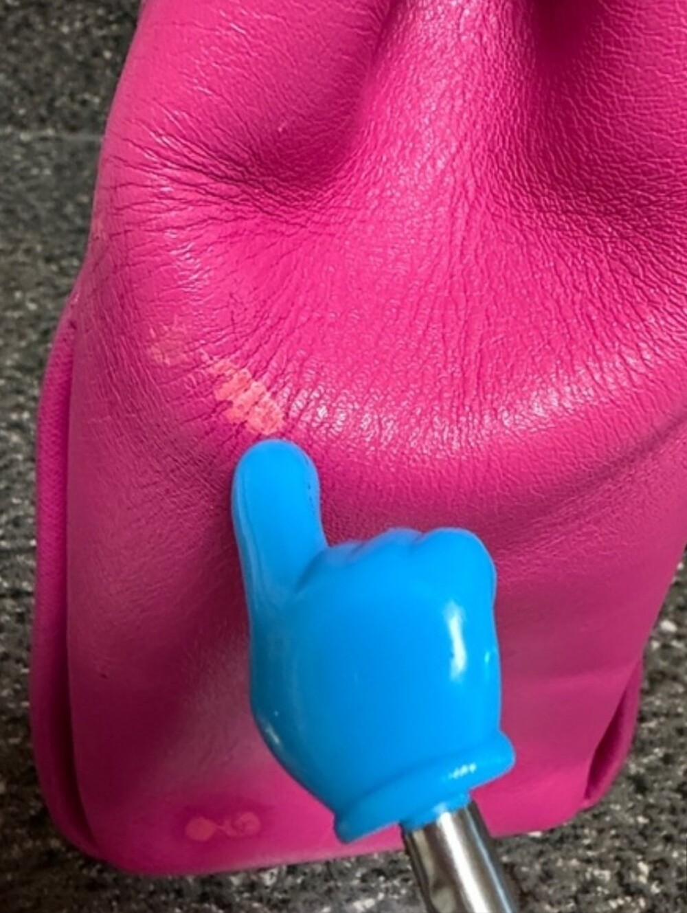 Authentic MCM Bright Pink Satchel - Picture 10 of 16